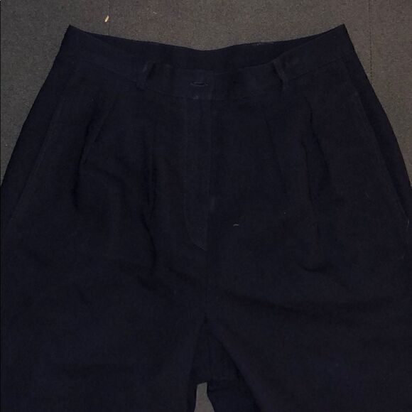 Anne Klein Trouser Pant - Size 12 - Black Pant - Picture 1 of 4